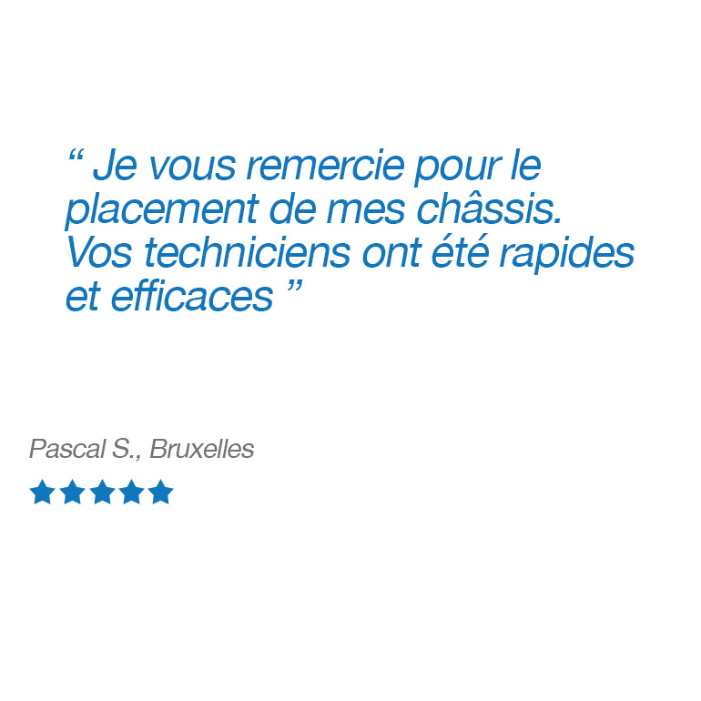 Windowseco : Témoignage client - Pascal S. à Bruxelles